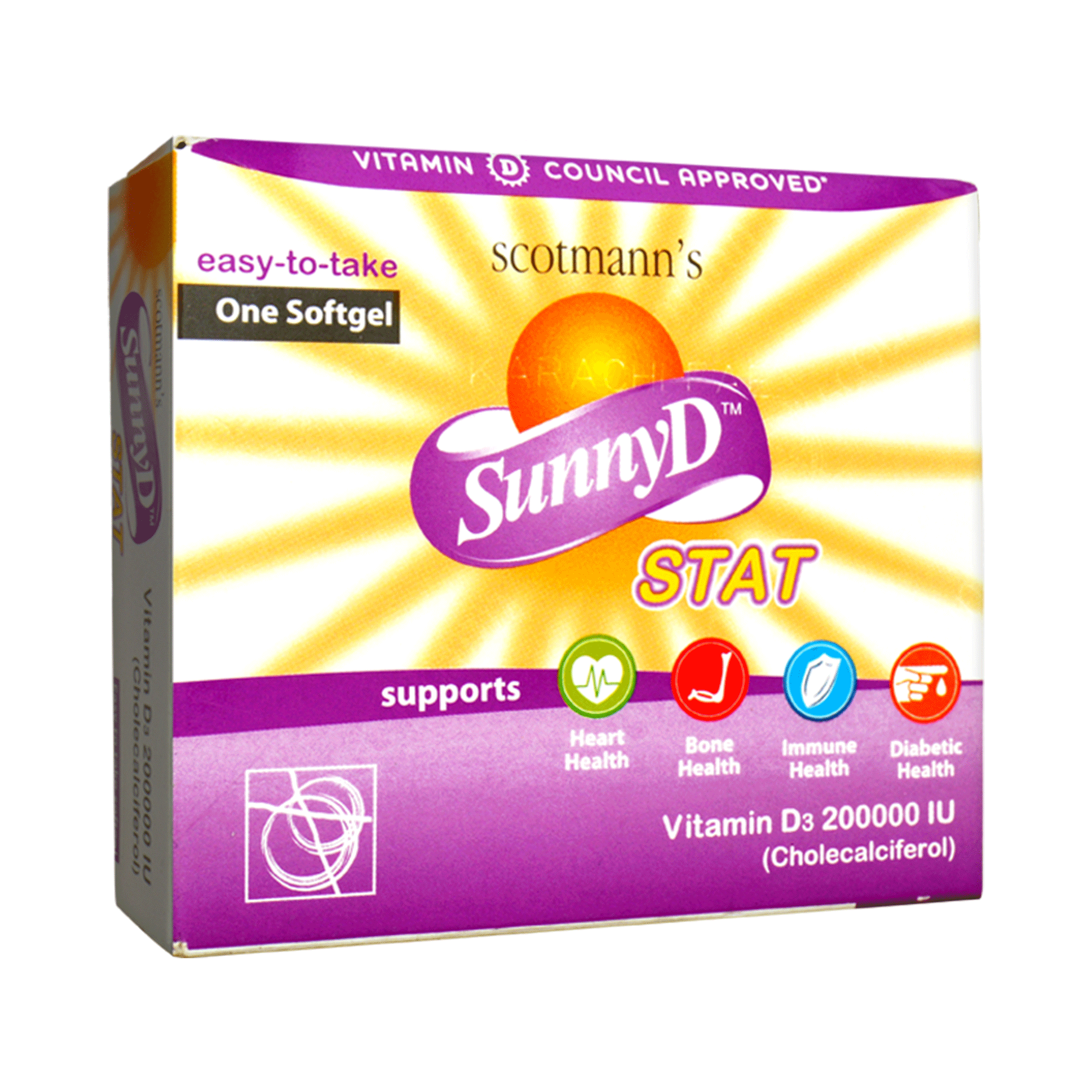 SUNNYD CAPSULE STAT 200000IU