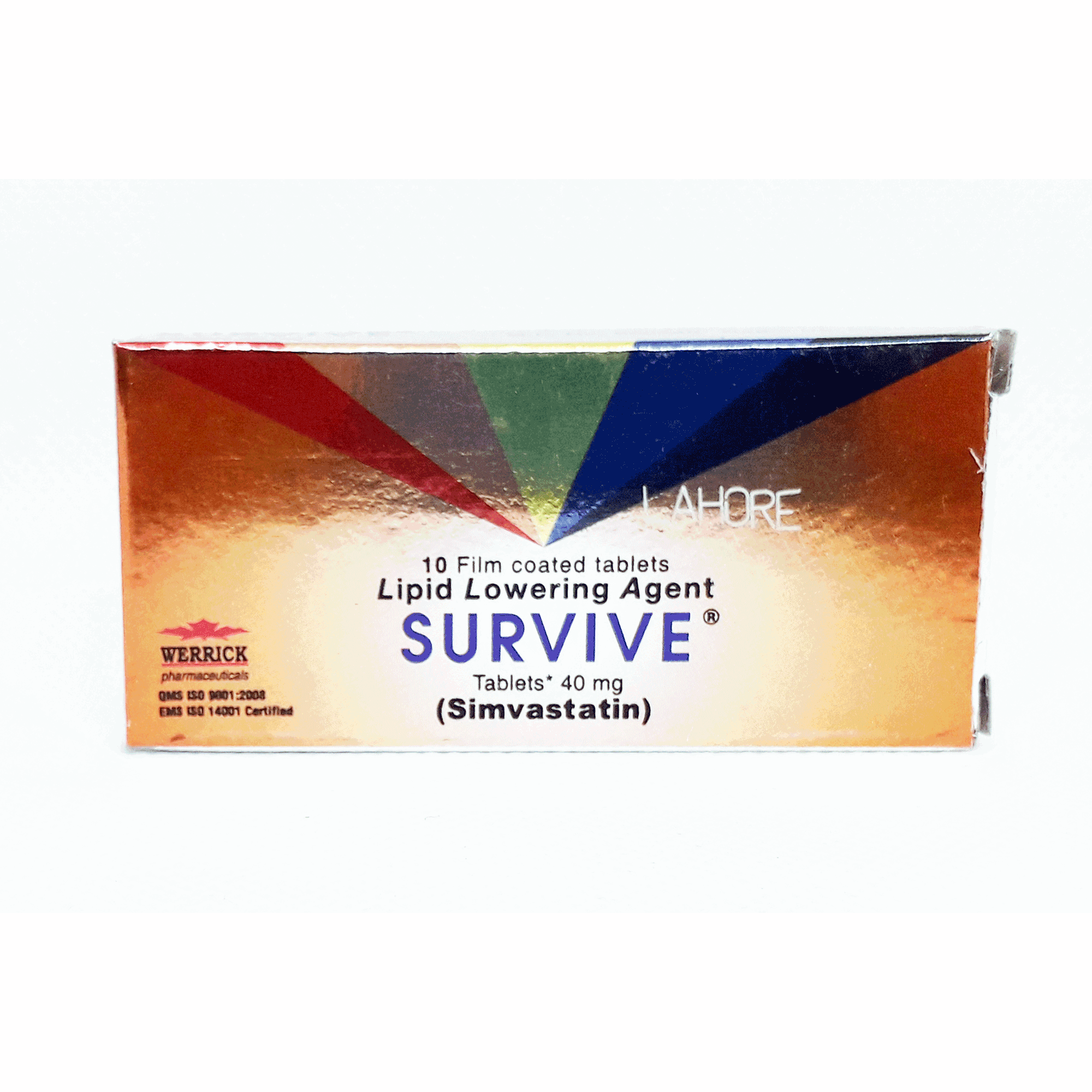 Survive tablet 40 mg 10’s