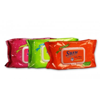 Susu Baby Wipes (80Pcs)
