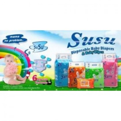 Susu Diapers Budget Pack Large (42Pcs)
