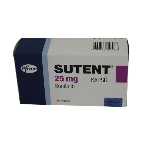 Sutent capsule 25 mg 30’s