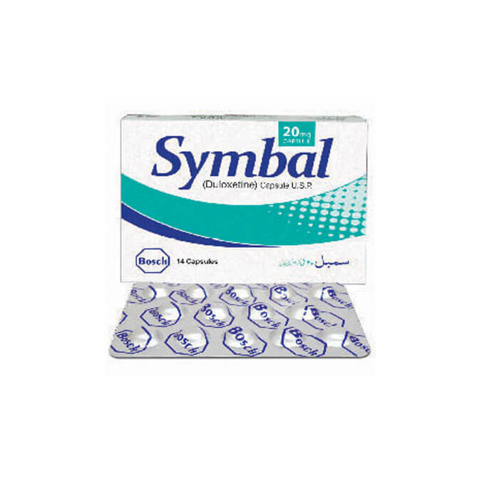 Symbal capsule 20 mg 14’s