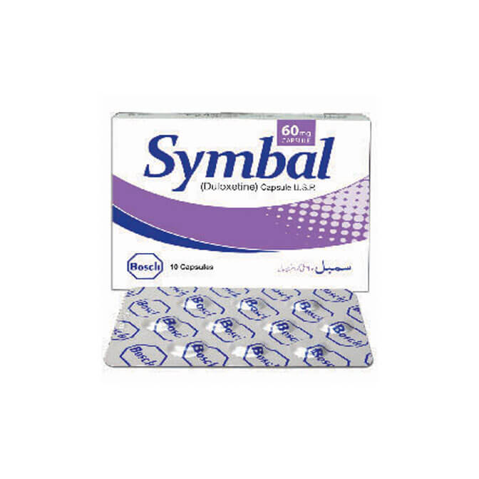 Symbal capsule 60 mg 10’s