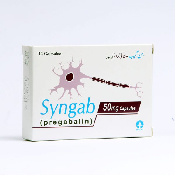 Syngab capsule 50 mg 2×7’s