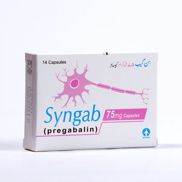 Syngab capsule 75 mg 14’s