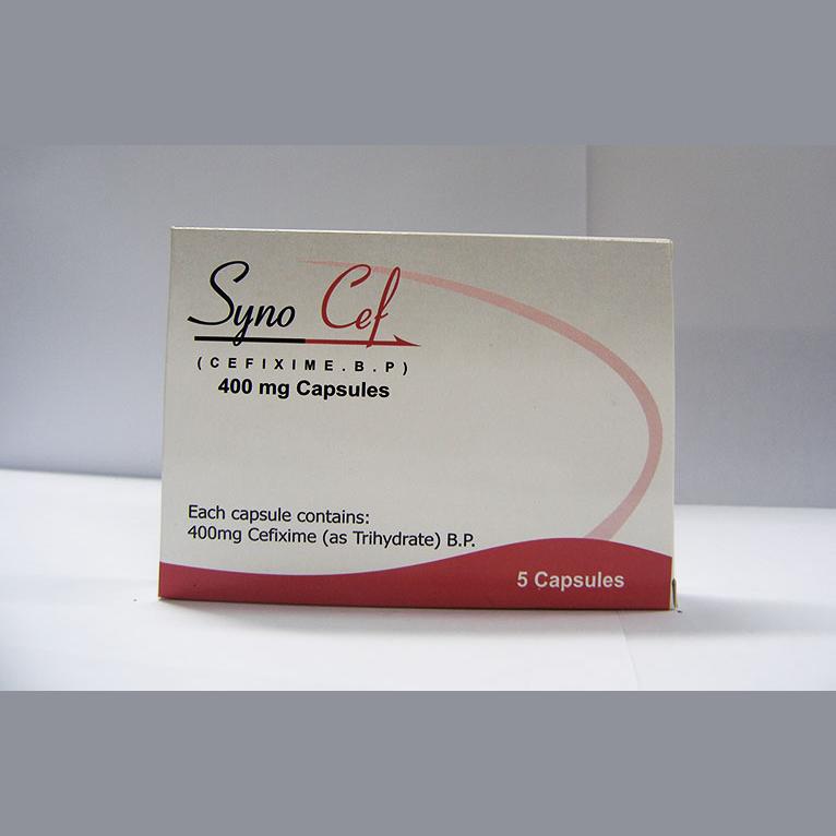 Synocef capsule 400 mg 5’s