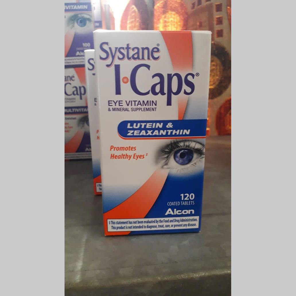 Systane I caps 120 tablets eye vitamin and mineral supplement (alcon)