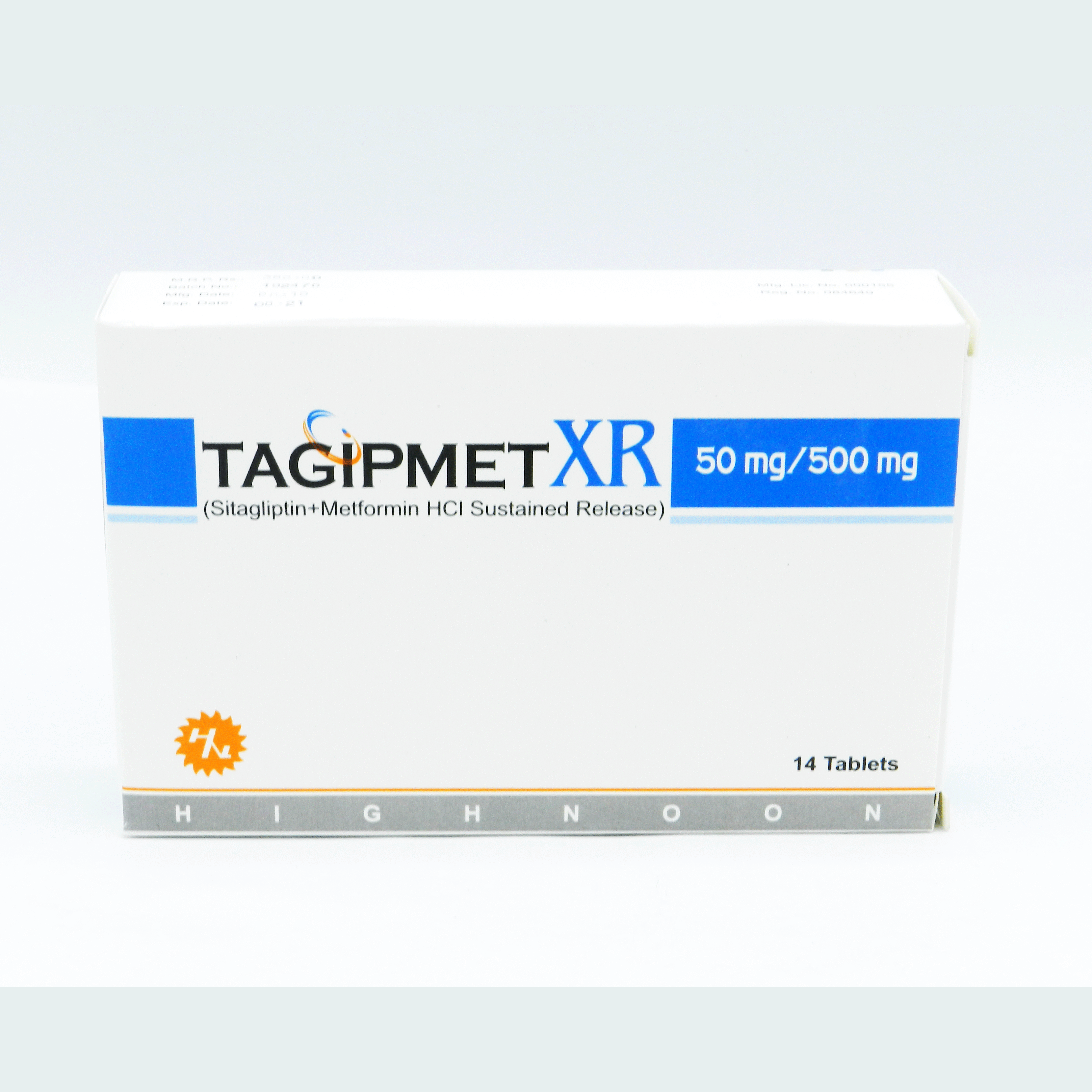 Tagipmet XR tablet 50/500 mg 14’s
