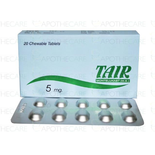 Tair tablet 5 mg 2×10’s