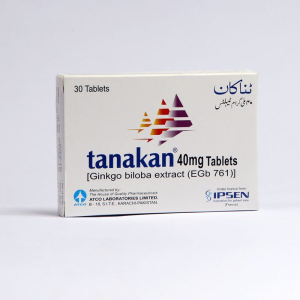 Tanakan Tab 40mg 2x15s