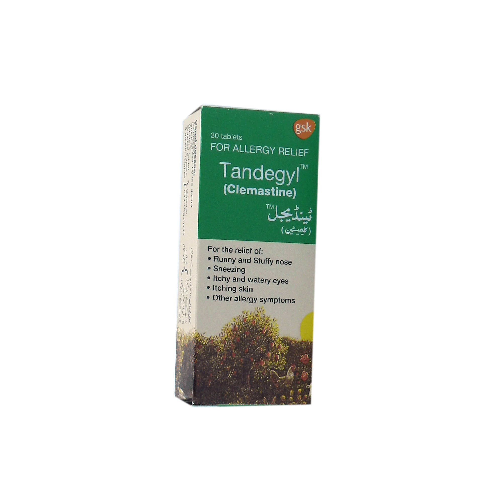 Tandegyl tablet 1 mg 30’s
