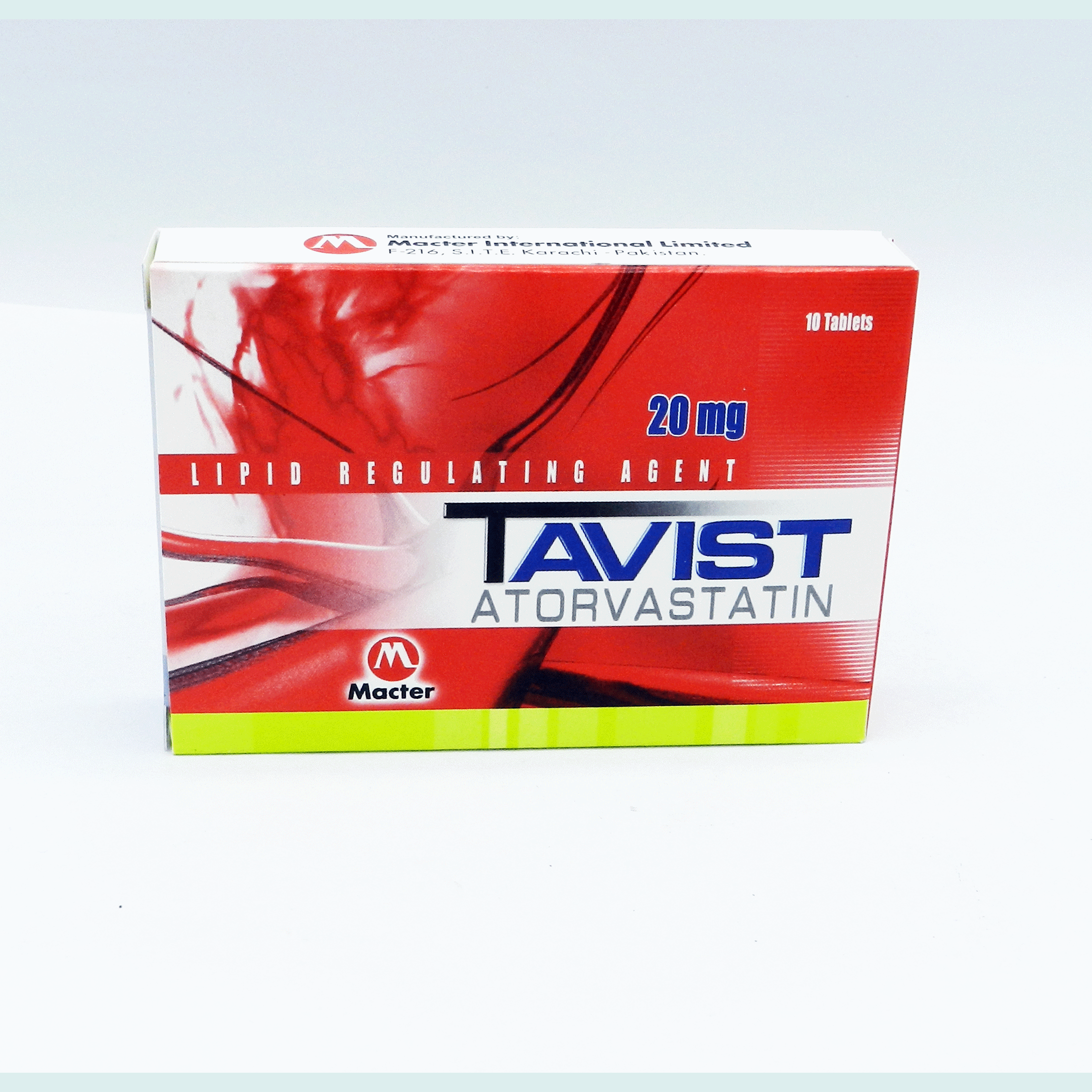 Tavist tablet 20 mg 10’s
