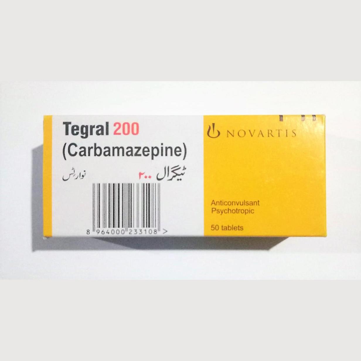 Tegral tablets 200 mg 5×10’s