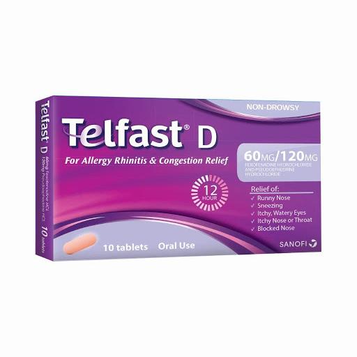 Telfast D tablet 10’s