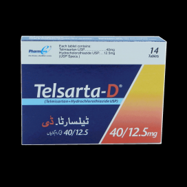 Telsarta D tablet 40/12.5 mg 14’s