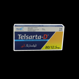 Telsarta D tablet 80/12.5 mg 14’s