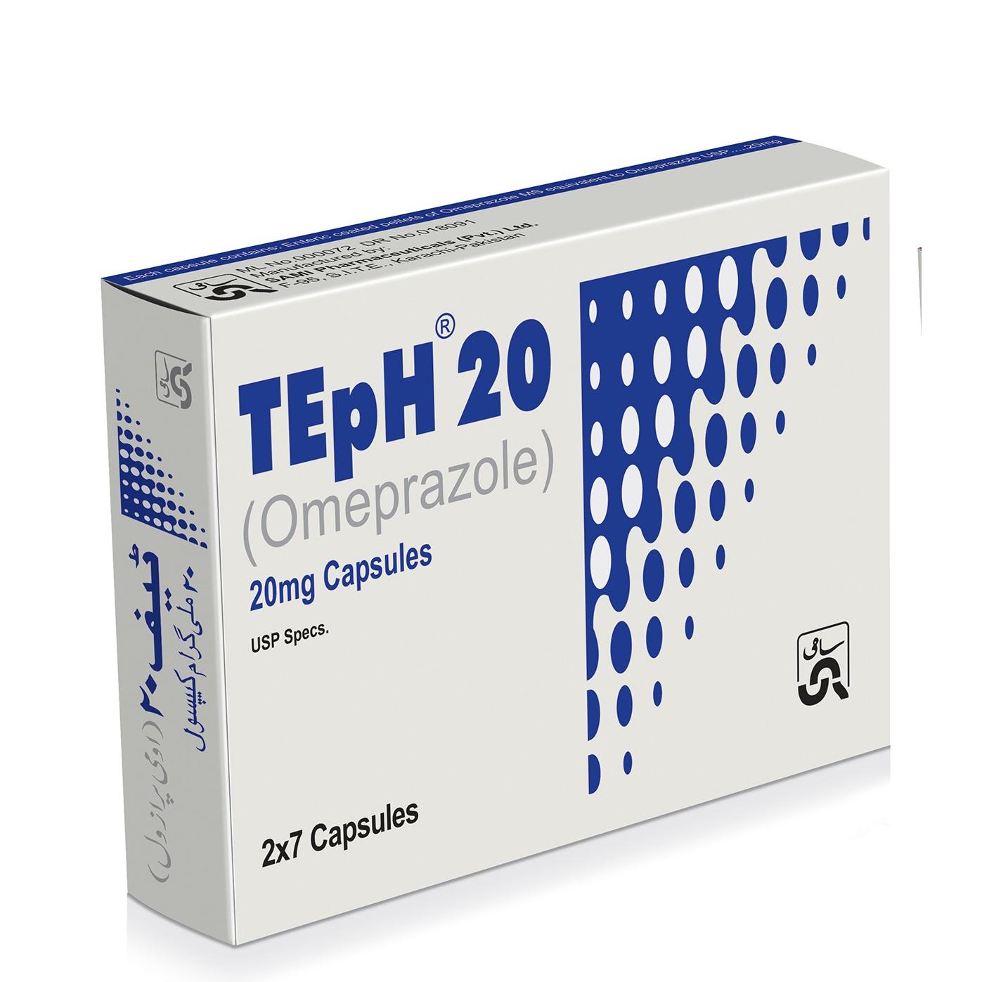 Teph Cap 20mg 2x7s
