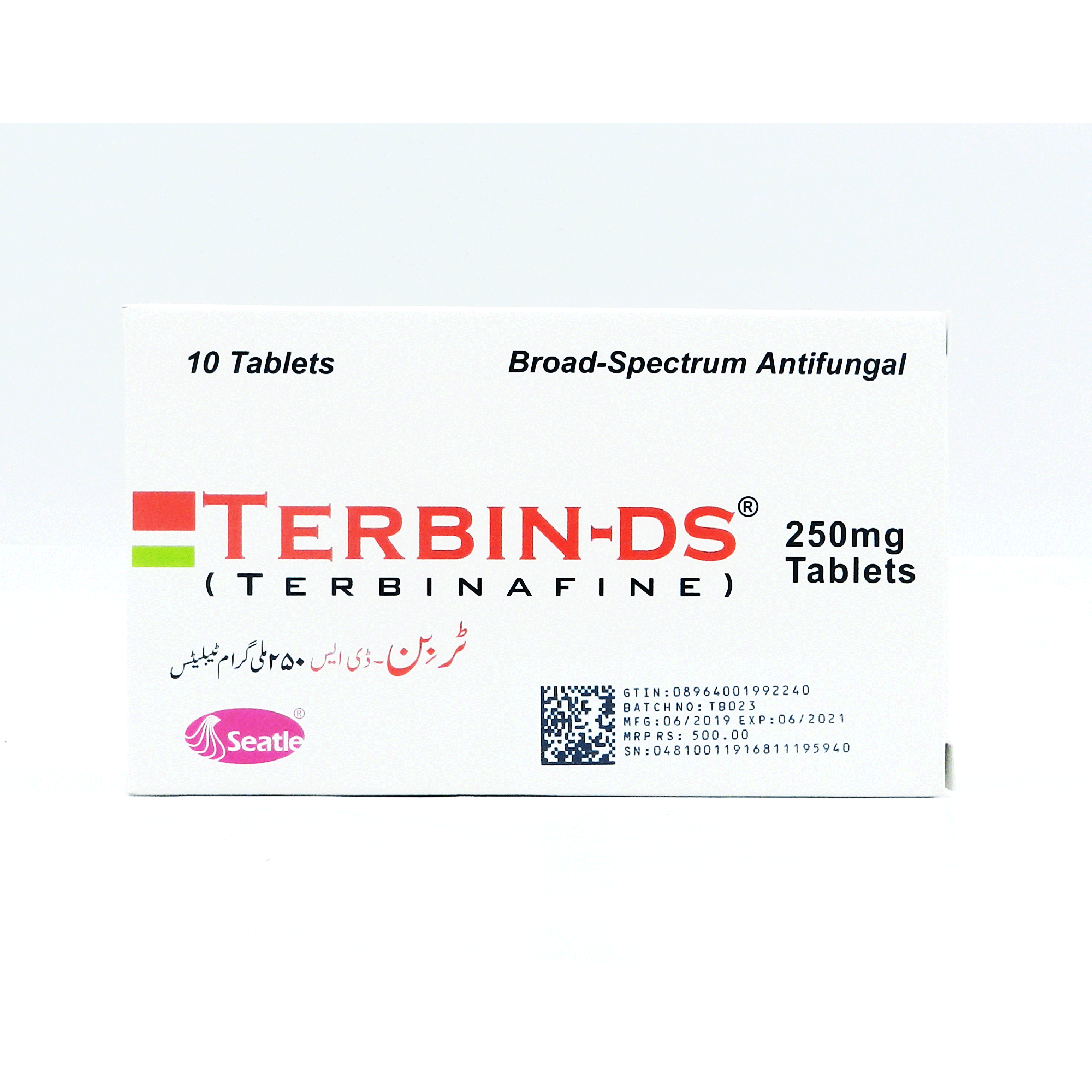 Terbin Oral tablet DS 250 mg 10’s