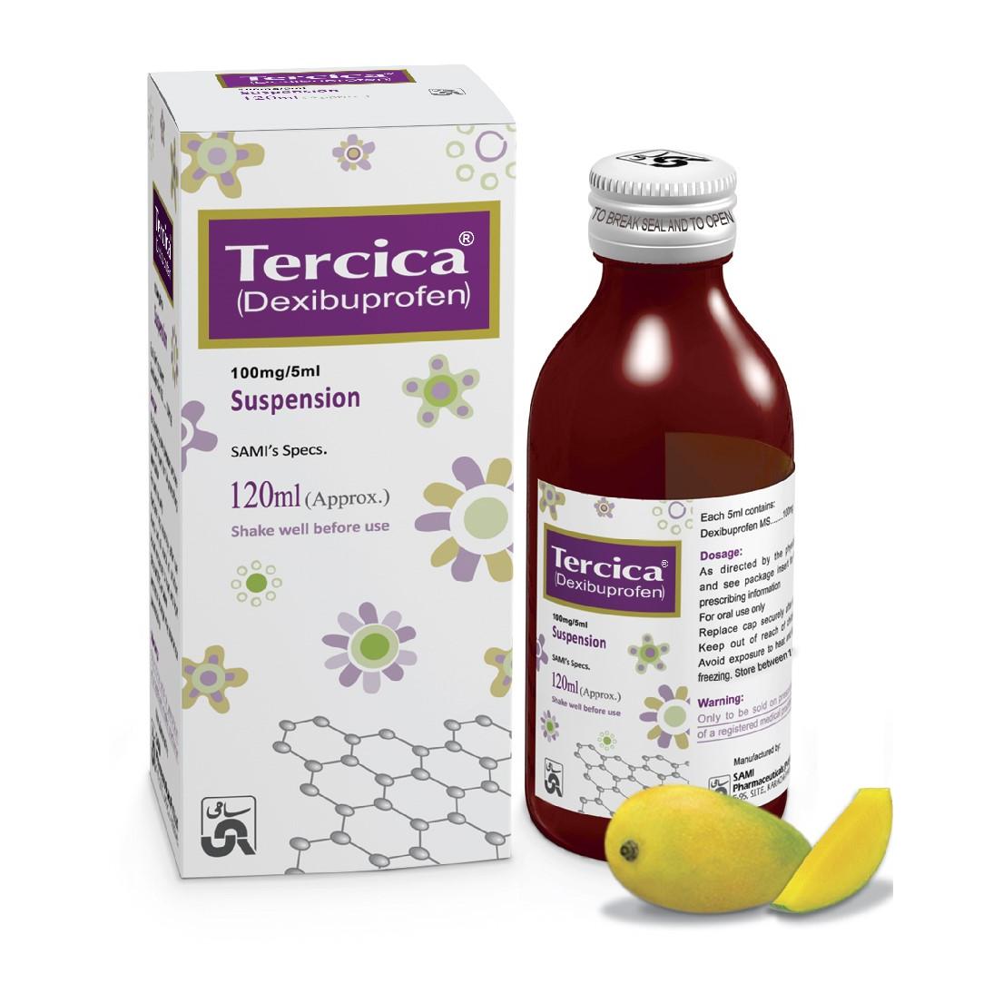 Tercica suspension 100 mg/5 mL 120 mL