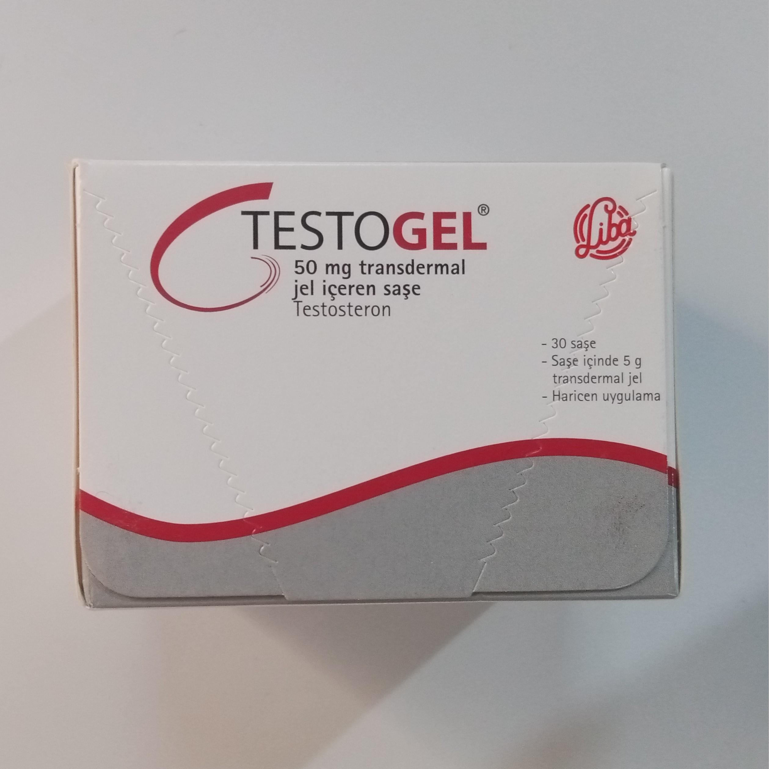 Testogel 50mg (Testosteron) Gel in sachet