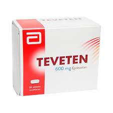 Teveten tablet 600 mg 28’s