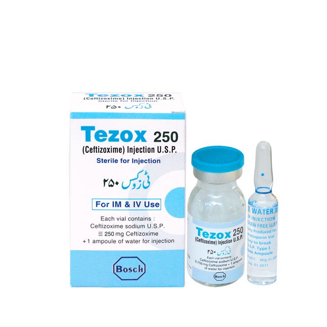 Tezox Injection 250 mg 1 Vial