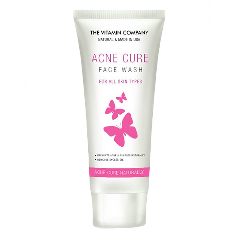 THE VITAMIN COMPANY ACNE CURE FACE WASH