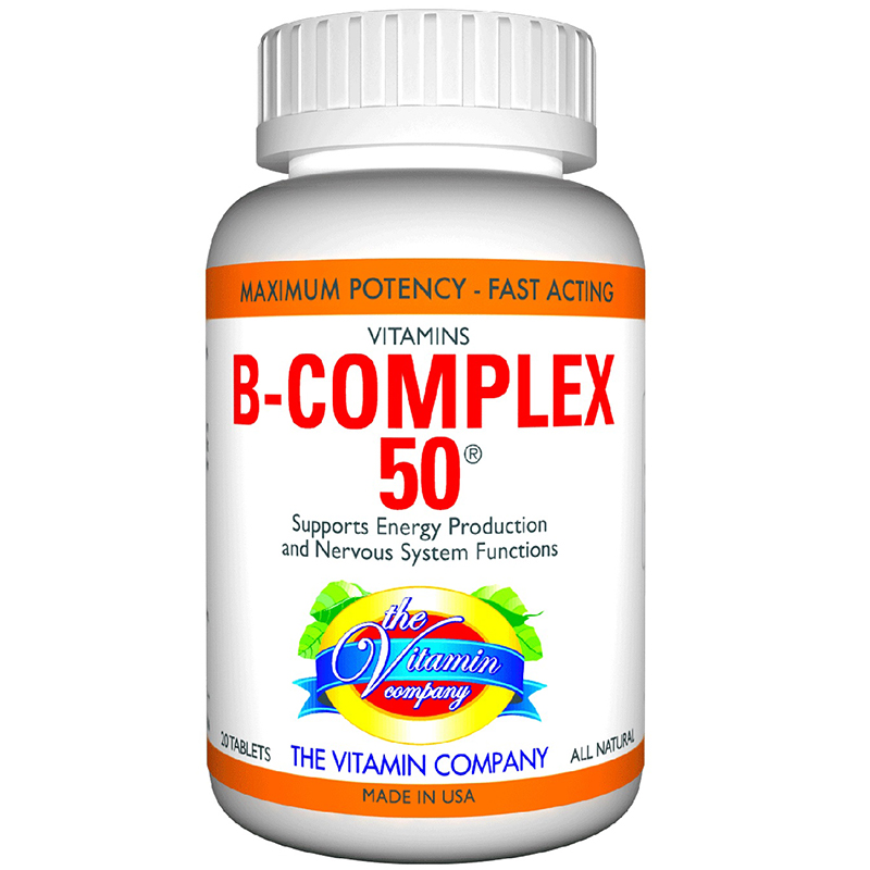 THE VITAMIN COMPANY B-COMPLEX 50