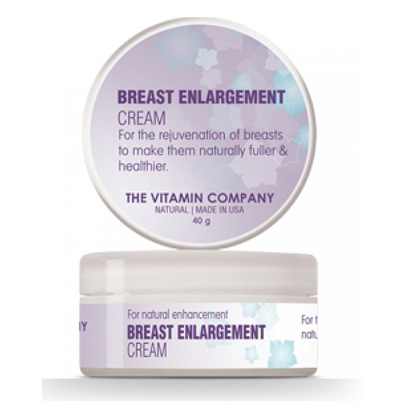 THE VITAMIN COMPANY BREAST ENLARGMENT CREAM 40G