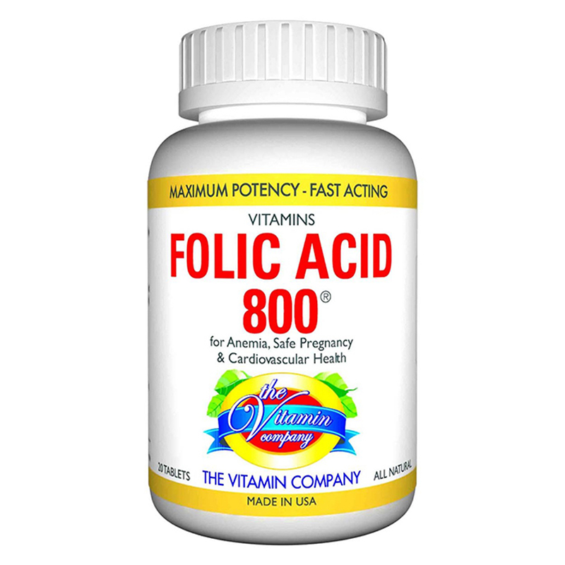 THE VITAMIN COMPANY FOLIC ACID