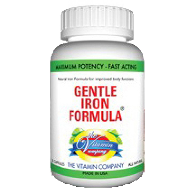 THE VITAMIN COMPANY GENTLE IRON FORMULA