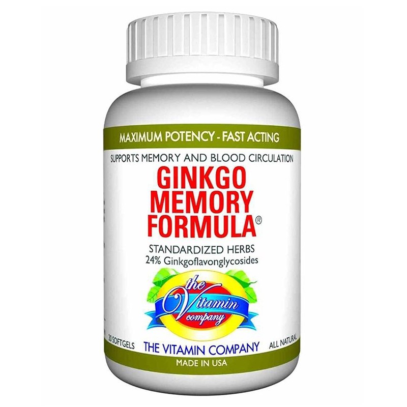 THE VITAMIN COMPANY GINKGO MEMORY FORMULA
