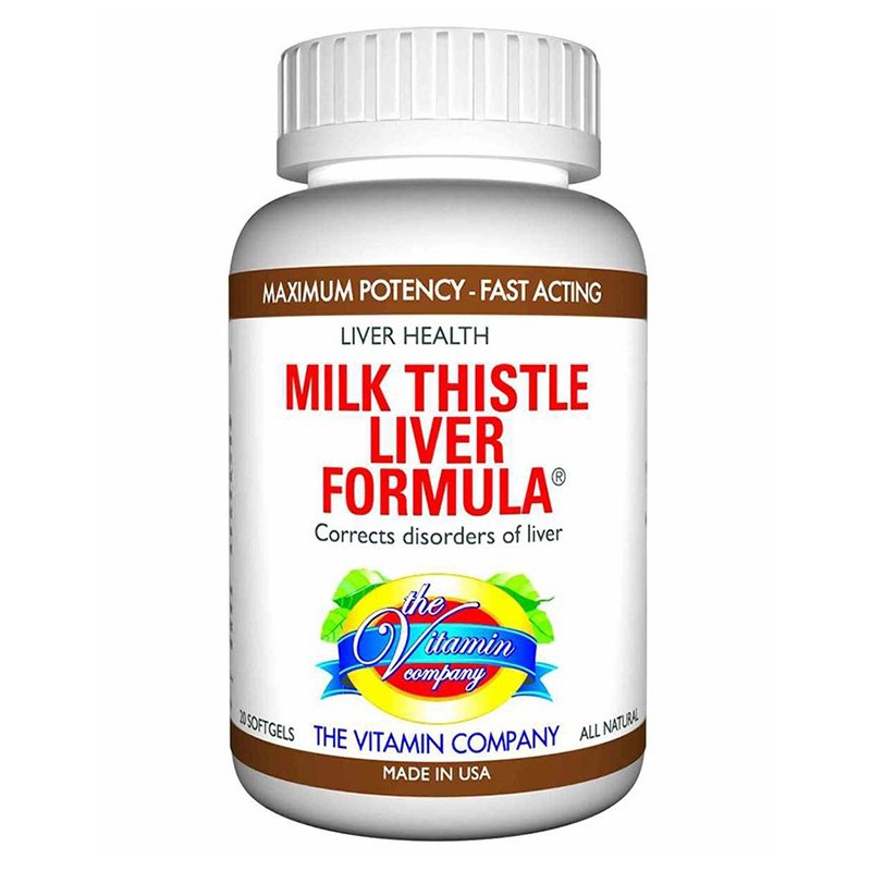 THE VITAMIN COMPANY MILK THISTLE LIVER FORMULA
