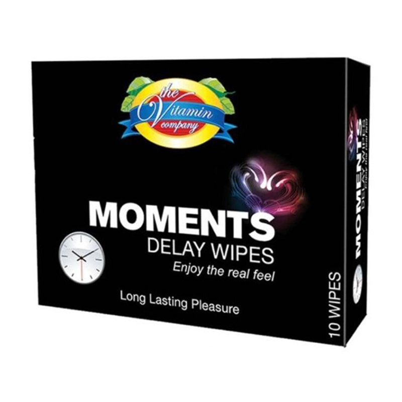 THE VITAMIN COMPANY MOMENTS DELAY WIPES