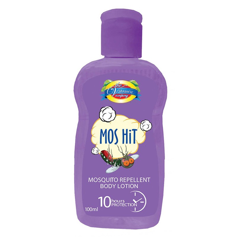 THE VITAMIN COMPANY MOS HIT MOSQUITO REPELLENT BODY LOTION – 100ML
