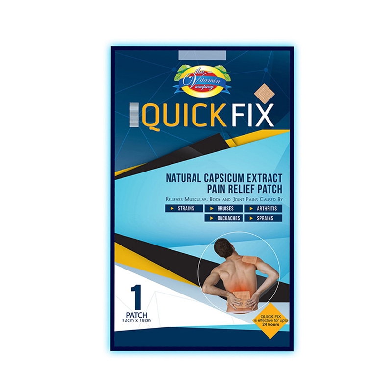 THE VITAMIN COMPANY QUICK FIX PAIN RELIEF PATCH – 10PCS