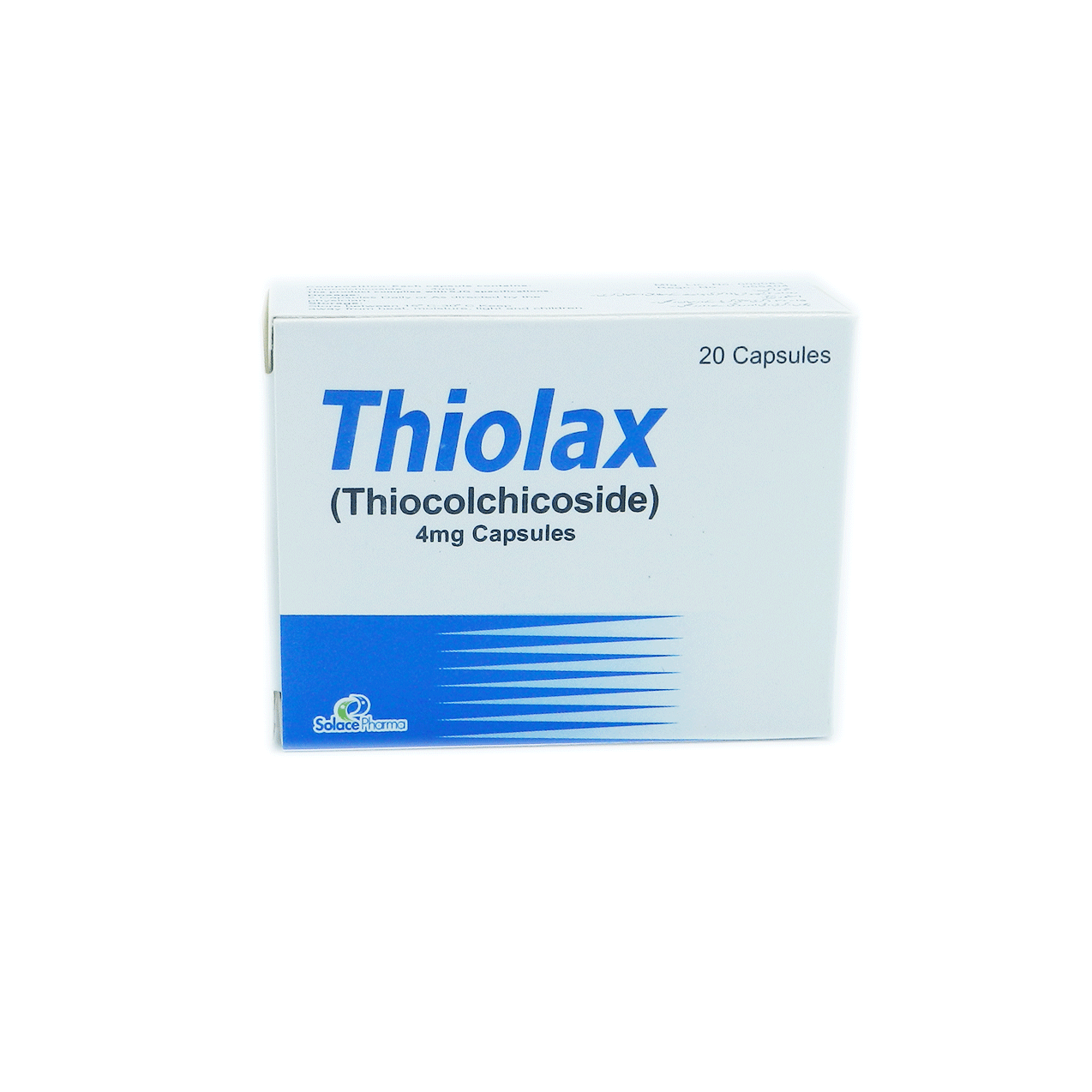 Thiolax capsule 4 mg 20’s