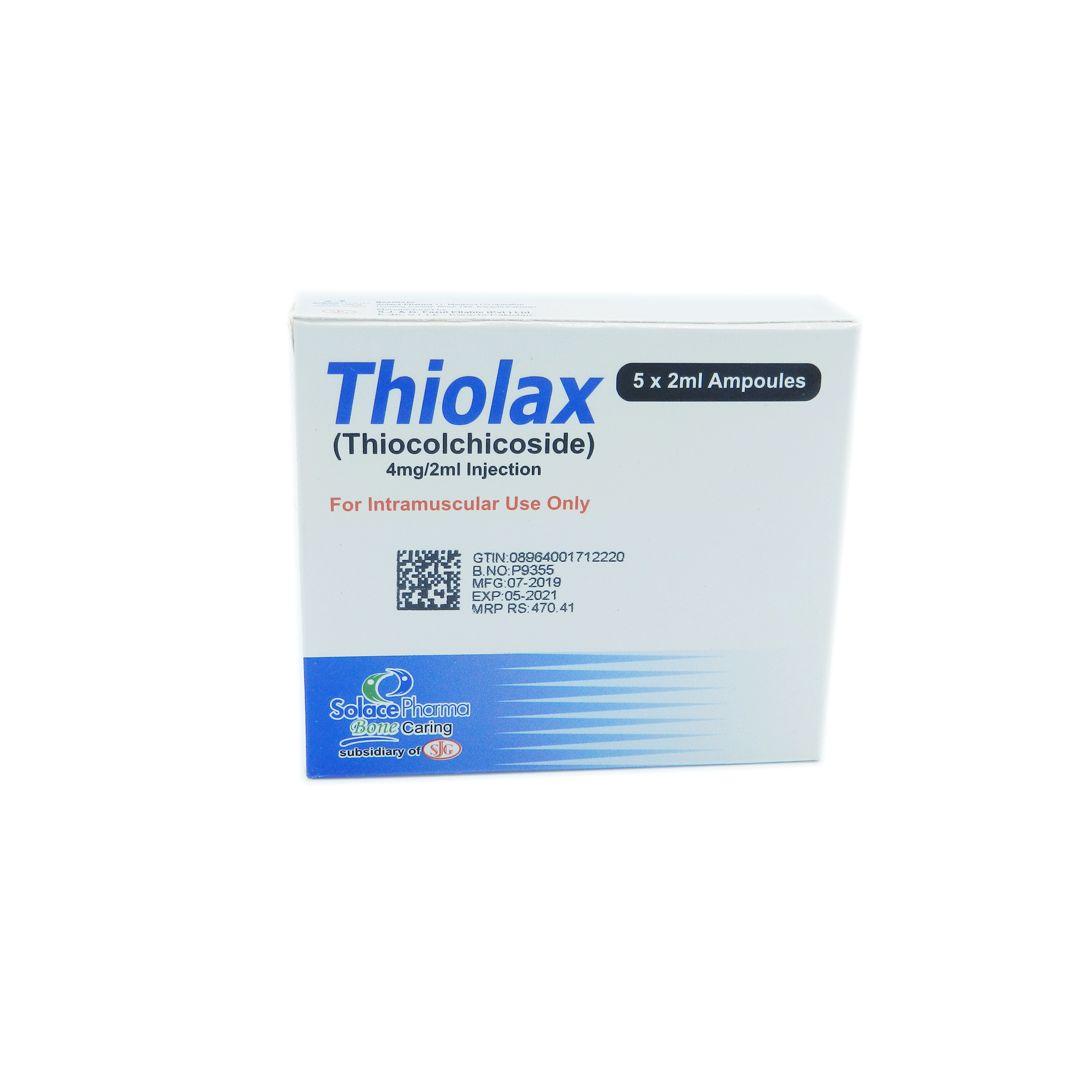 Thiolax Injection 4 mg 5 Amp