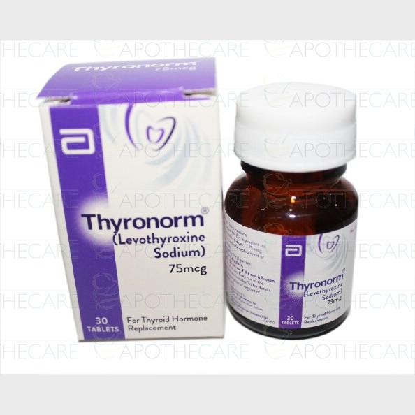 Thyronorm tablet 75 mcg 100’s