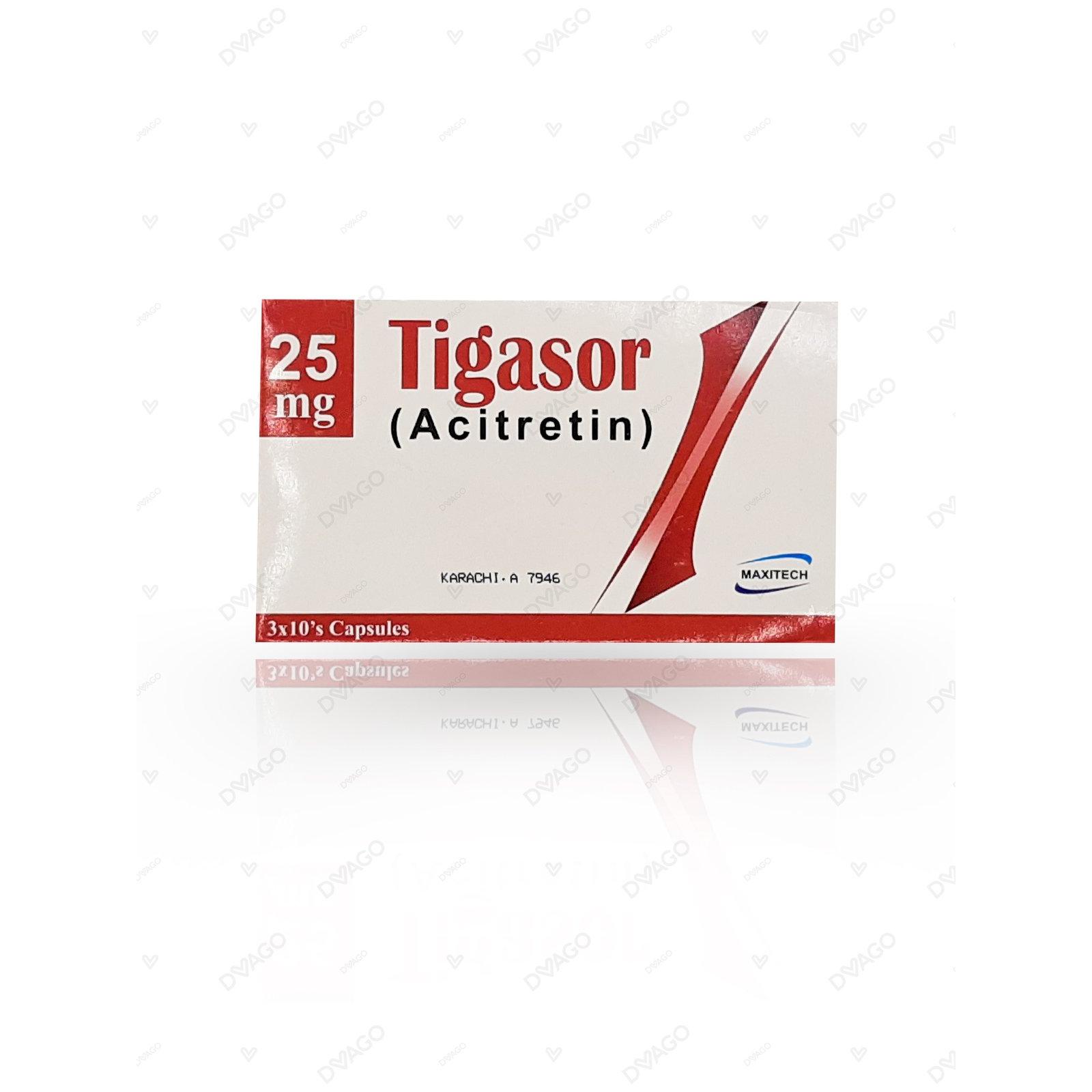 Tigasor capsule 25 mg 3×10’s