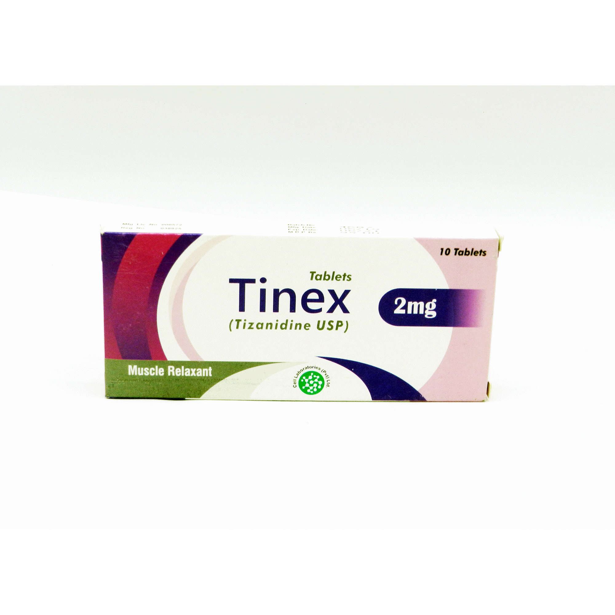 Tinex tablet 2 mg 10’s