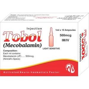 Tobol Injection 500 mcg 1 Ampx1 mL