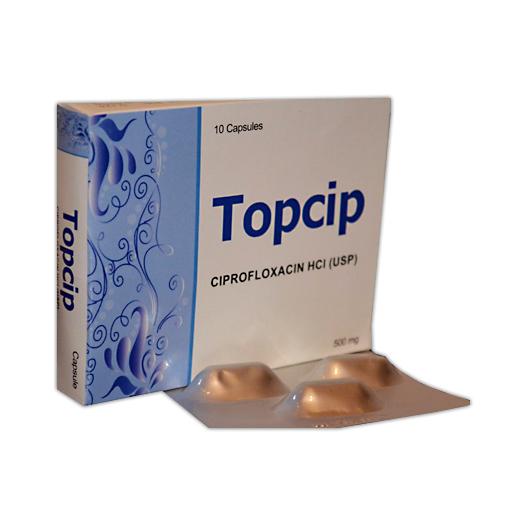 Topcip capsule 500 mg 10’s