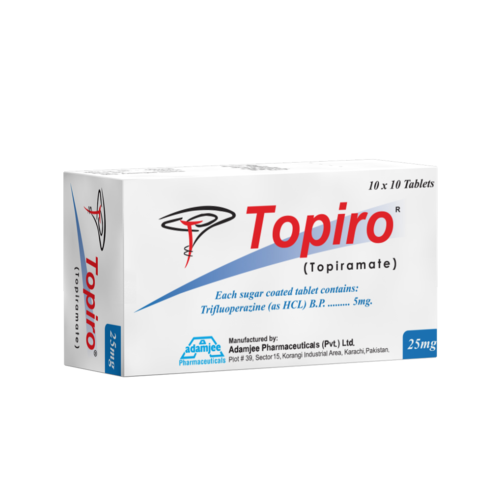 Topiro tablet 25 mg 6×10’s