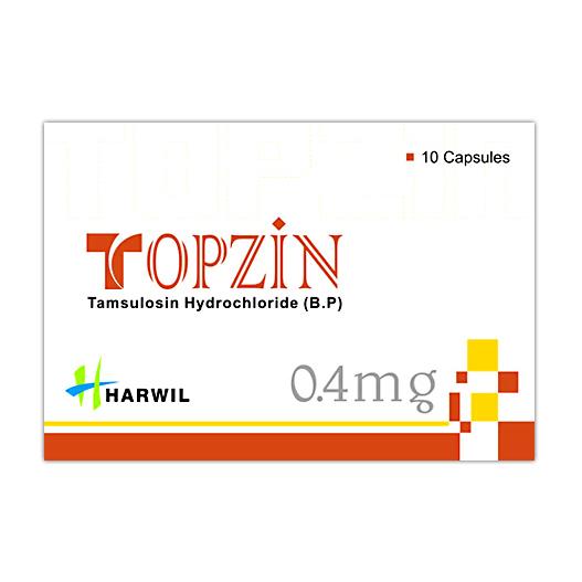 Topzin capsule 0.4 mg 10’s