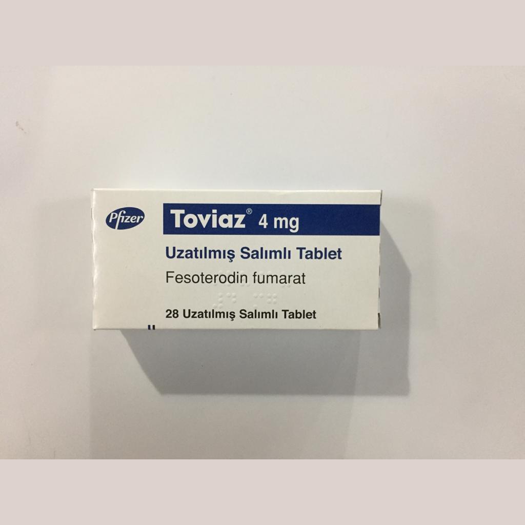 Toviaz 4mg Tablet 28s ( Fesoterodine) Imported