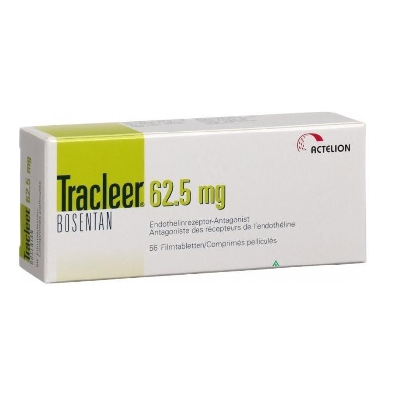 tracleer 62.5 mg (Bosentan actelion) 56 tablets imported