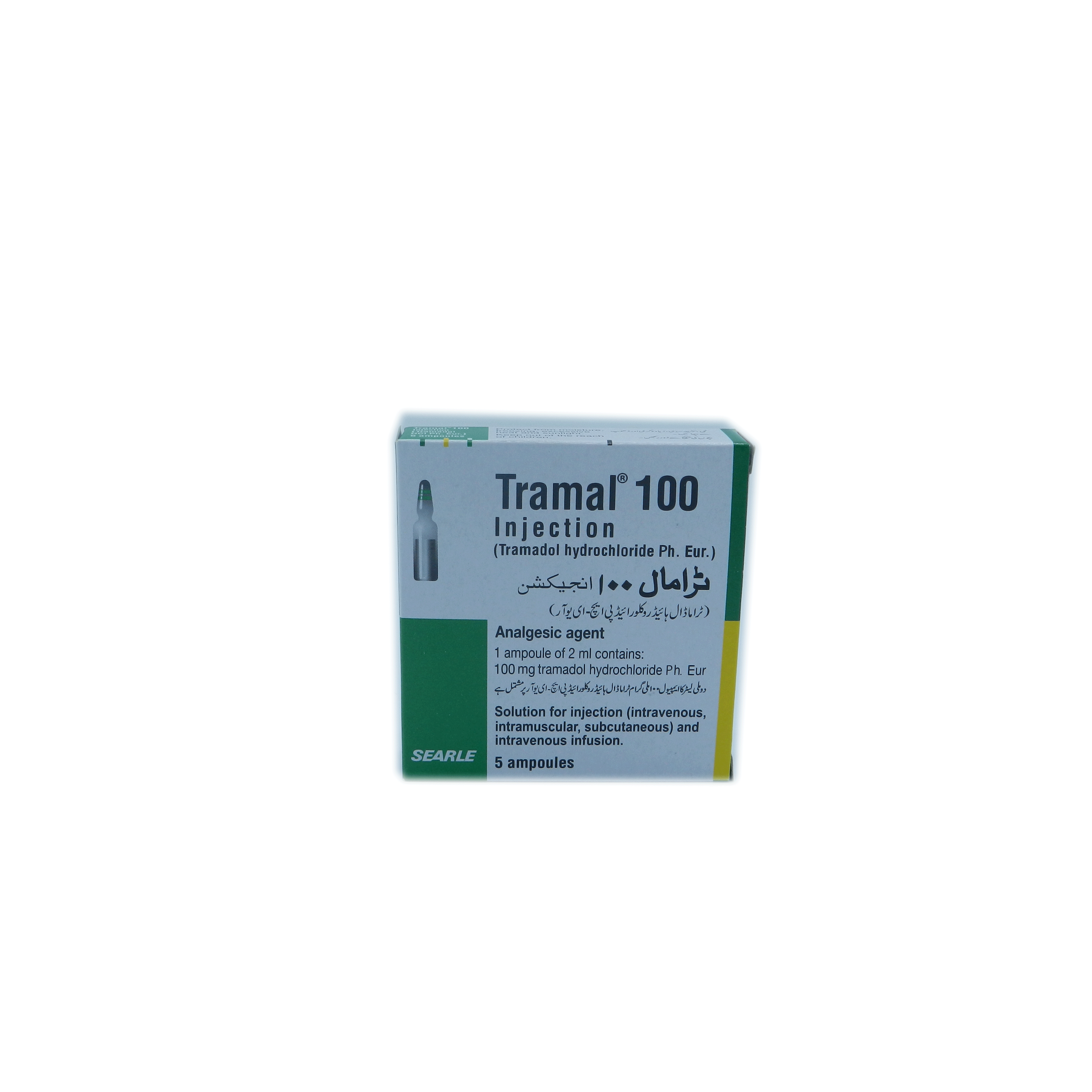 Tramal Inj 100mg 5Ampx2ml