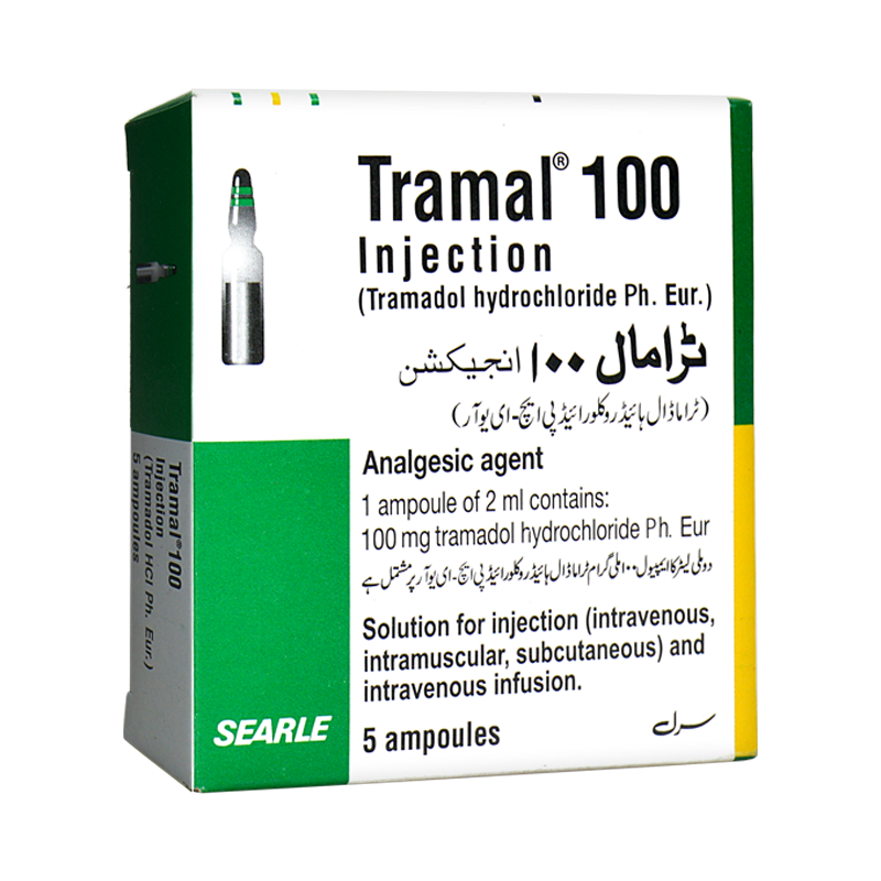 Tramal Injection 50 mg/mL 5 Amp