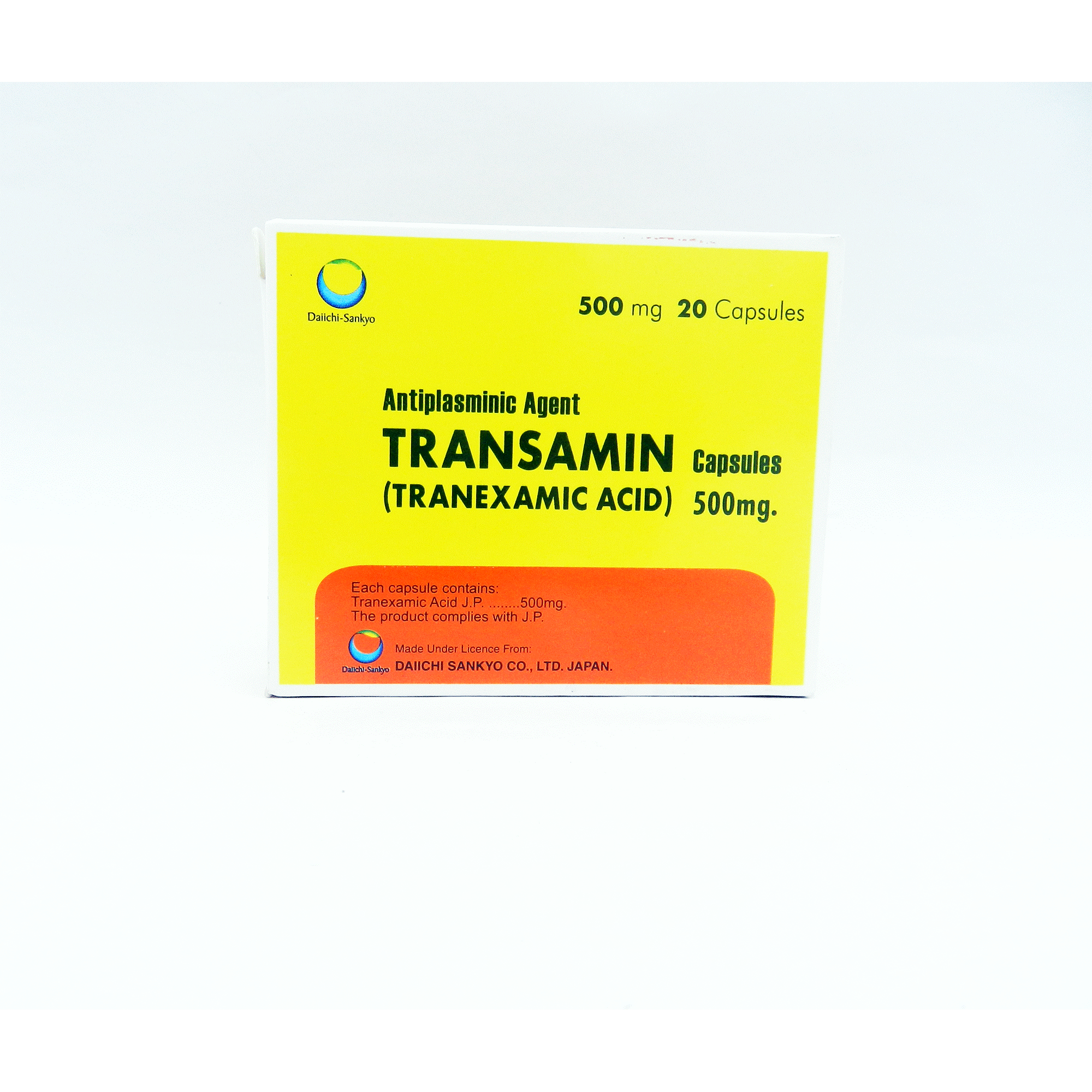 Transamin capsule 500 mg 20’s